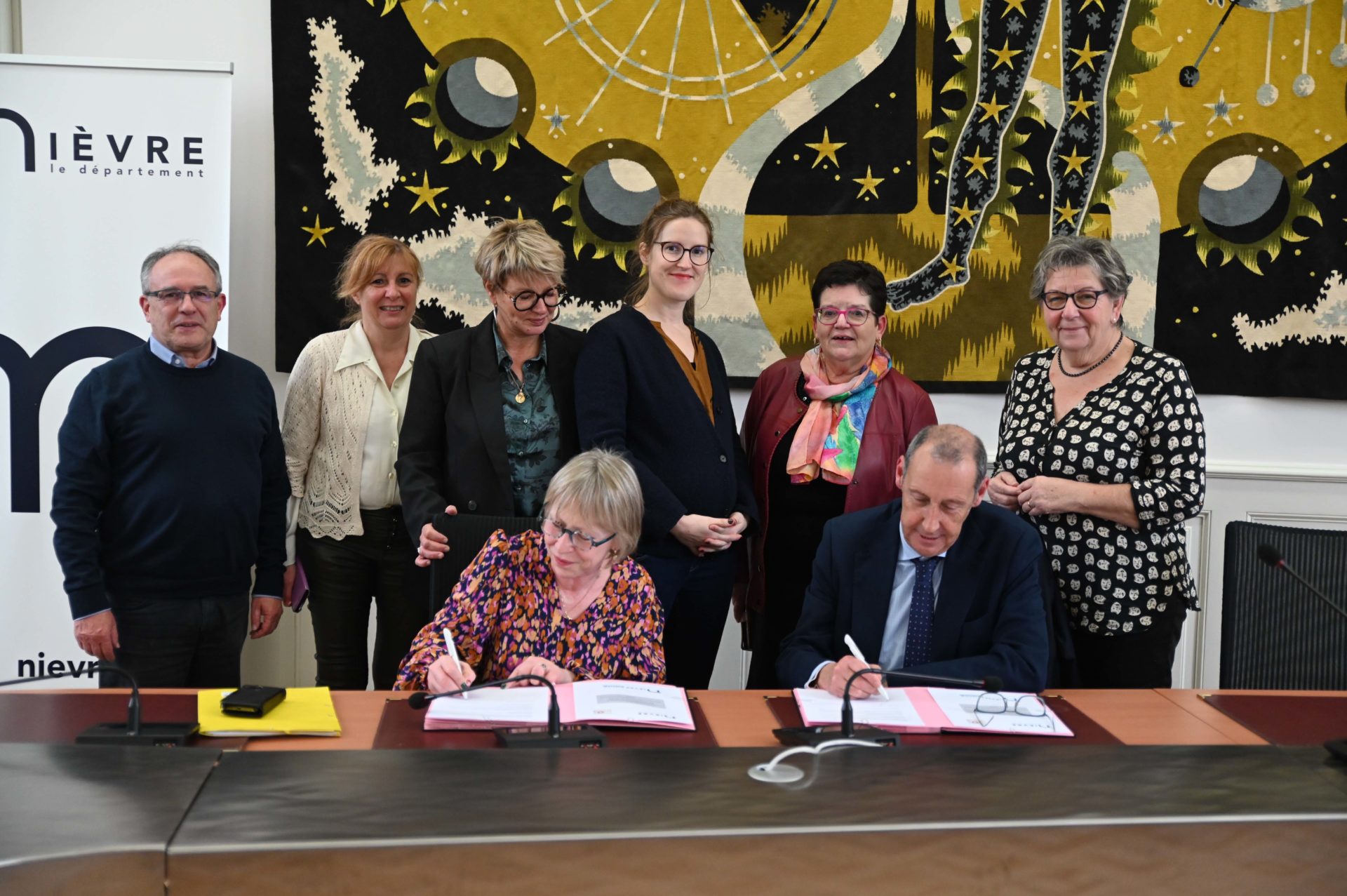 Renouvellement convention Nièvre