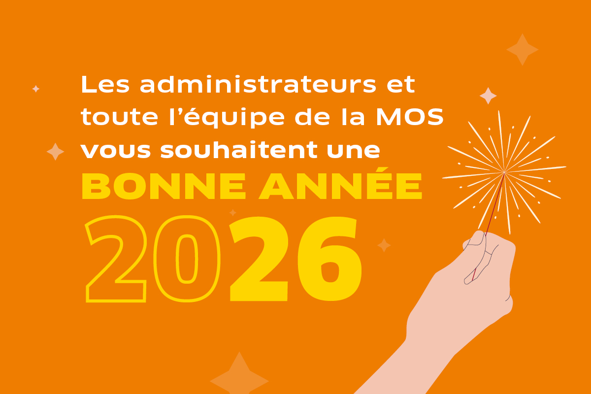La MOS vous souhaite une bonne année 2026